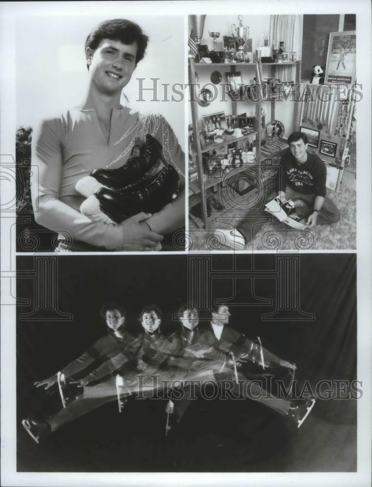 1984 Press Photo Olympic U.S. Figure Skater, Brian Boitano - sps01369 - Historic Images