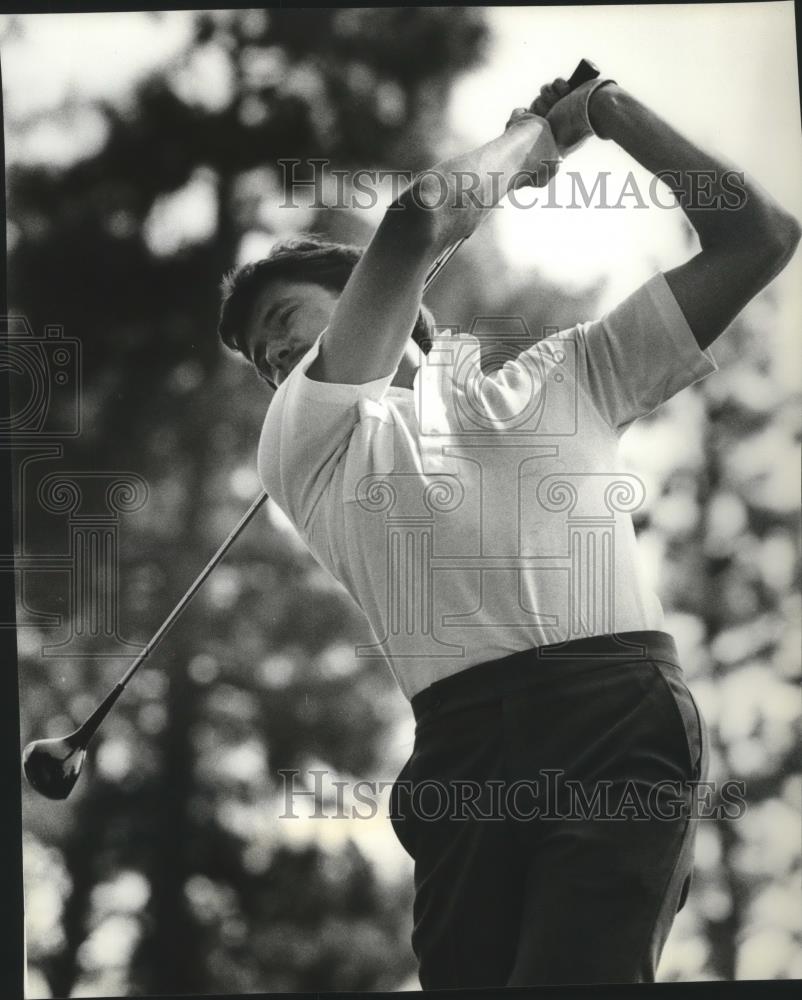 1981 Press Photo Golfer Doug Campbell - sps01383 - Historic Images