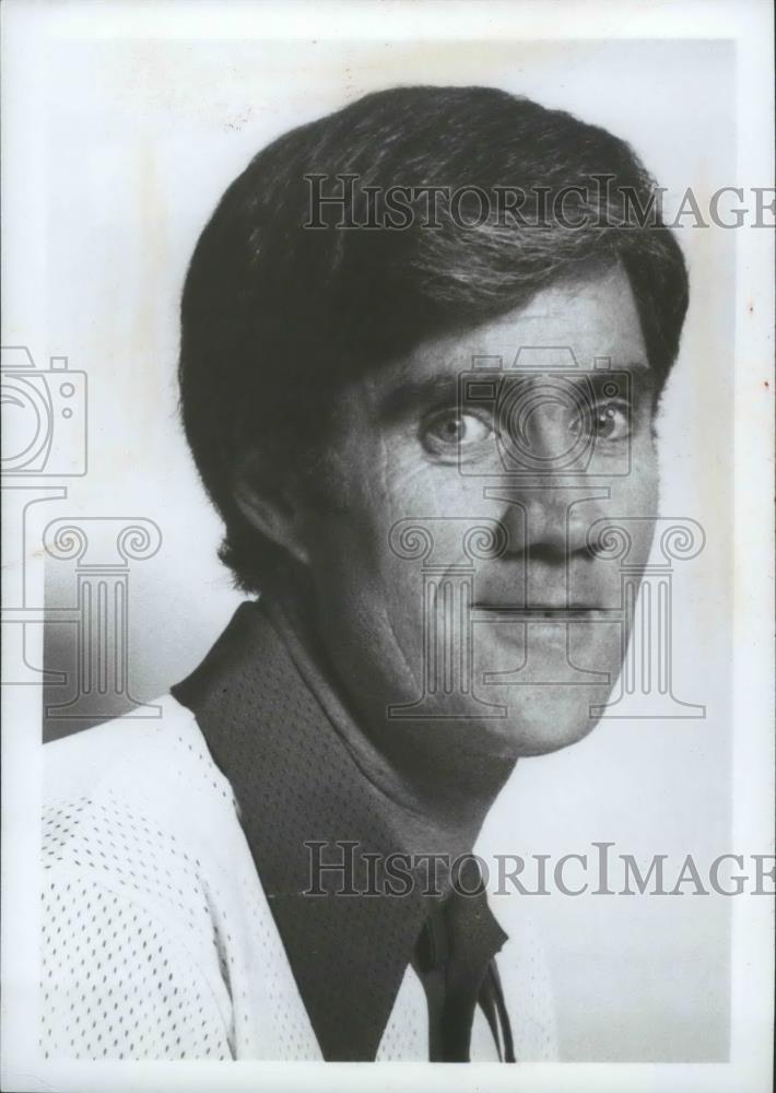 1983 Press Photo Dan Fitzgerald, A.D. &amp; Head Basketball coach - sps01445 - Historic Images