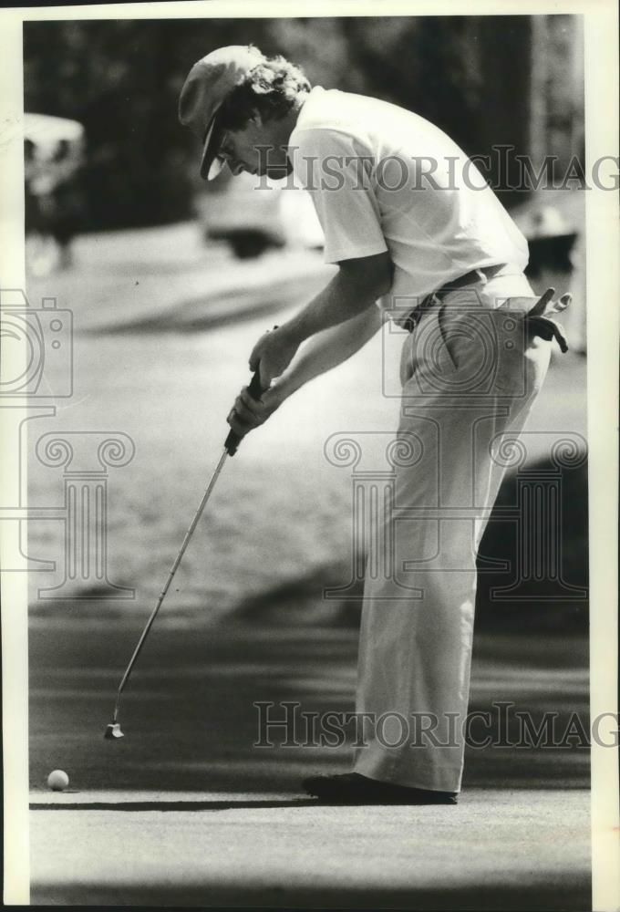 1981 Press Photo Golfer Pat Fitzsimons - sps01449 - Historic Images