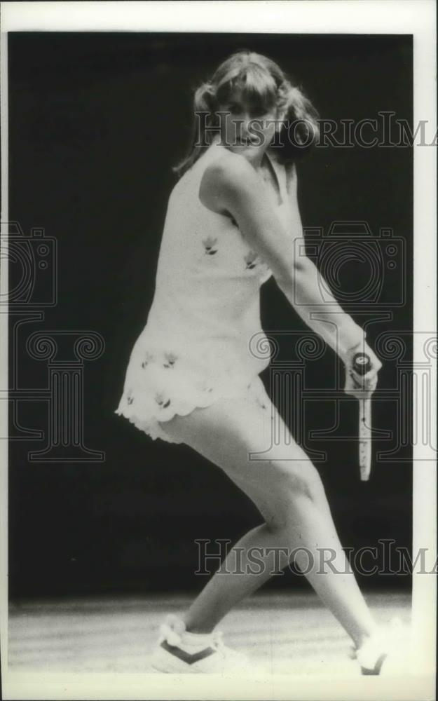 1982 Press Photo Wimbledon Tennis player, Tracy Austin, in action - sps01818 - Historic Images