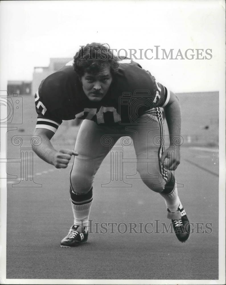 1974 Press Photo Washington State football player, Gary Anderson - sps01829 - Historic Images