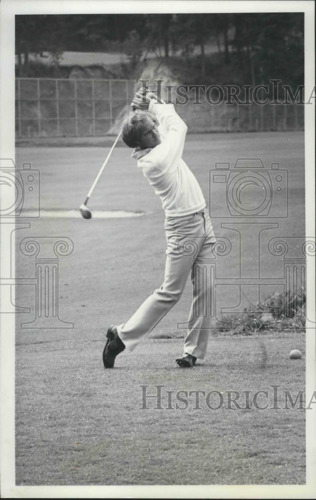 1978 Press Photo Mike Borich, Weber State golf player - sps01843 - Historic Images