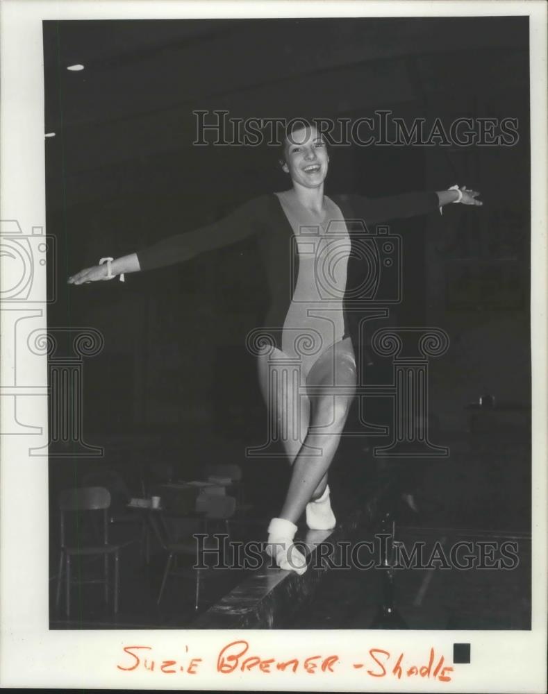 1979 Press Photo Shadle gymnast Suzie Bremer - sps01873 - Historic Images