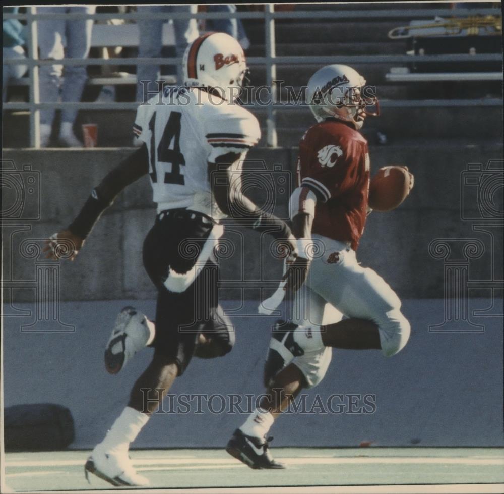 1992 Press Photo C.J. Davis-Curtis High School Player on Washington State Team - Historic Images