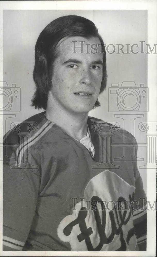 1976 Press Photo Spokane Flyers hockey player, Henry Durkin - sps02445 - Historic Images