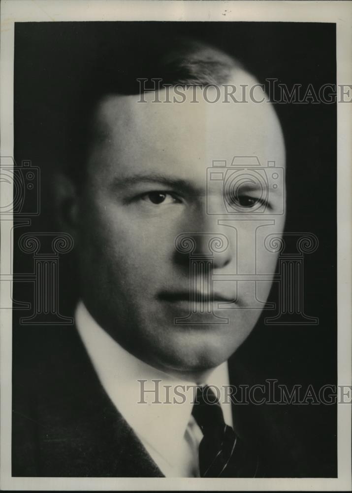 1939 Press Photo New York Stephen Paine Partner in Paine Werber Co NYC - Historic Images