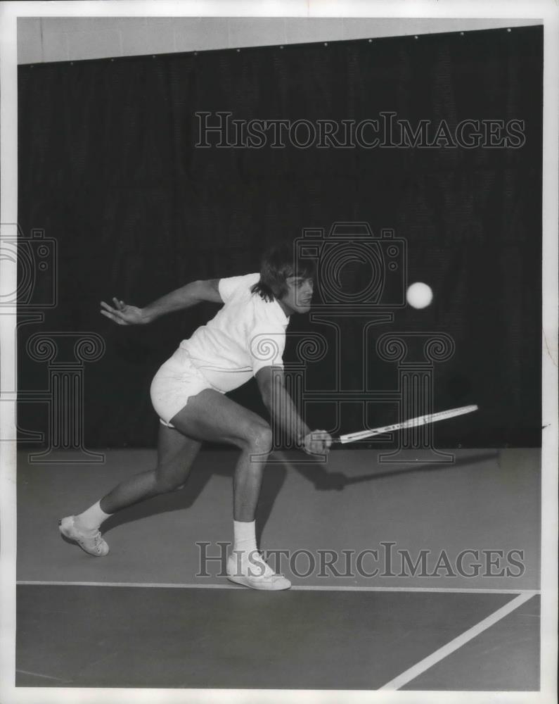 1974 Press Photo Tennis player, Steve Docherty - sps02524 - Historic Images