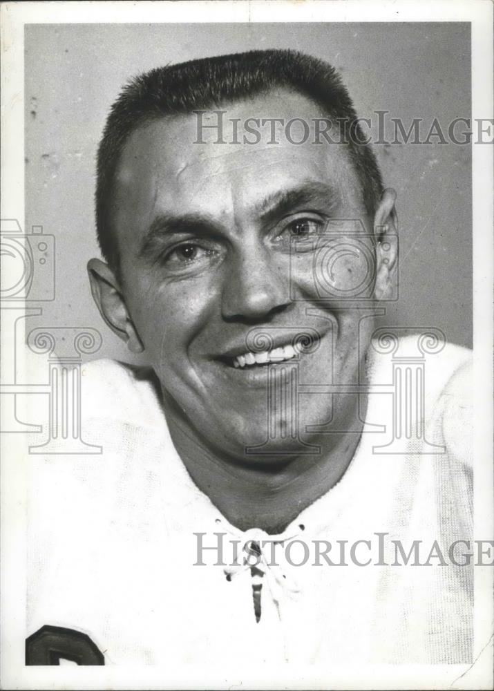 1959 Press Photo Spokane hockey player, Ed Donohoy - sps02556 - Historic Images
