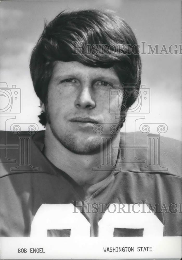 1974 Press Photo Washington State football player, Bob Engel - sps02571 - Historic Images