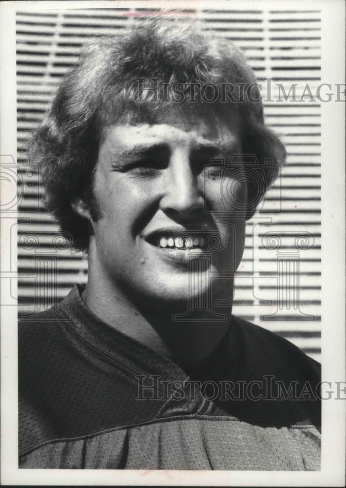 1976 Press Photo University of Washington football player, Robin Earl - sps02651 - Historic Images