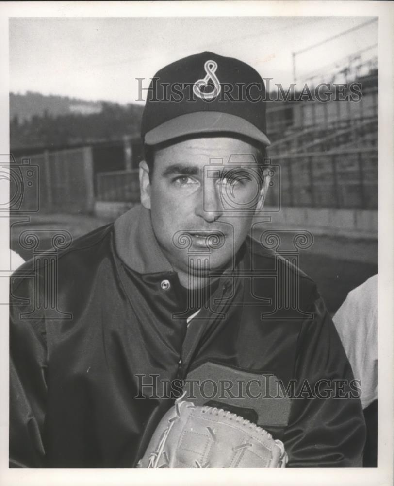 1988 Press Photo Dick Egan of the Spokane Indians Baseball Team - sps02669 - Historic Images