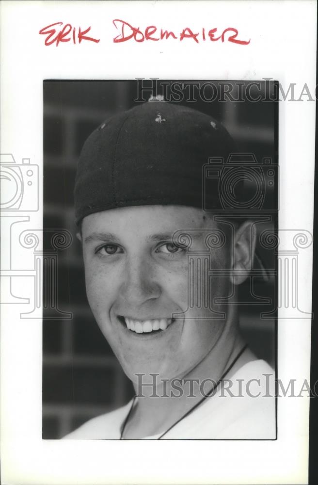 1993 Press Photo Erik Dormaier-Soccer Player Poses With Bright Smile - sps02798 - Historic Images