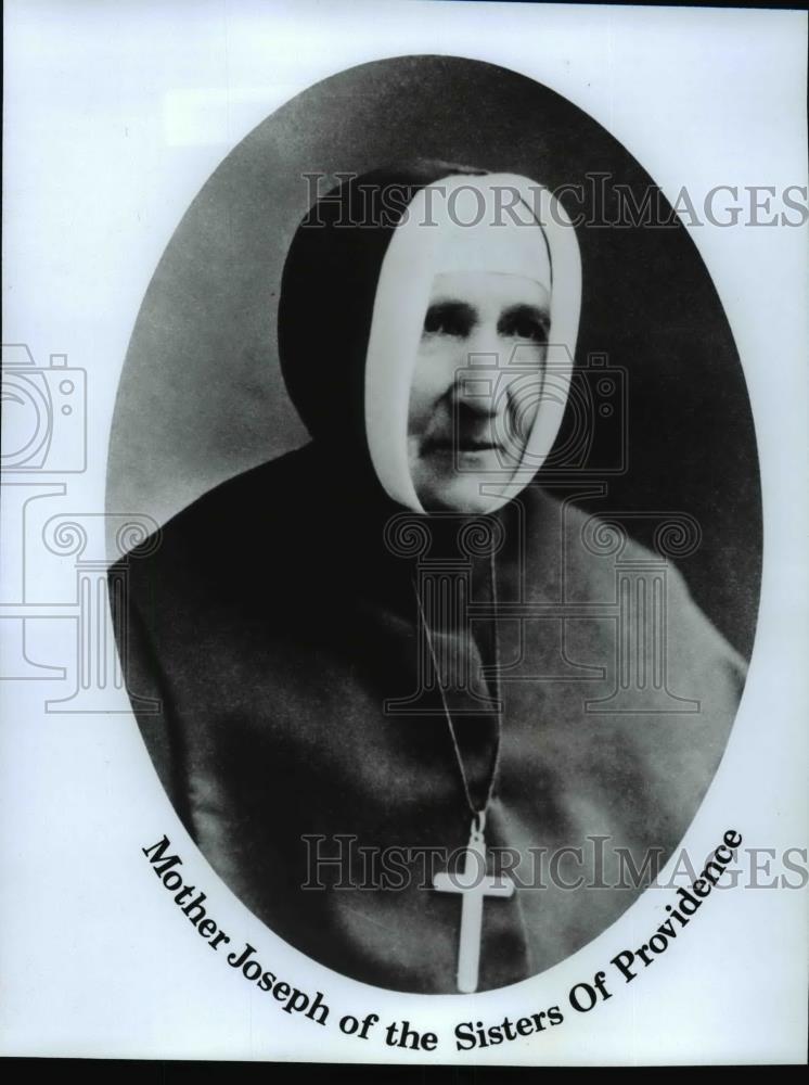 Press Photo Mother Joseph of the Sisters of Providence - spa15062 - Historic Images