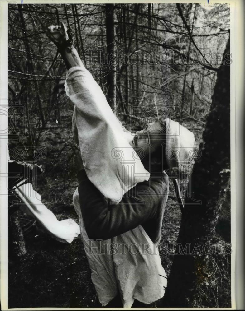 1983 Press Photo Dave Rosecrans in Elk hunting - orb76277 - Historic Images