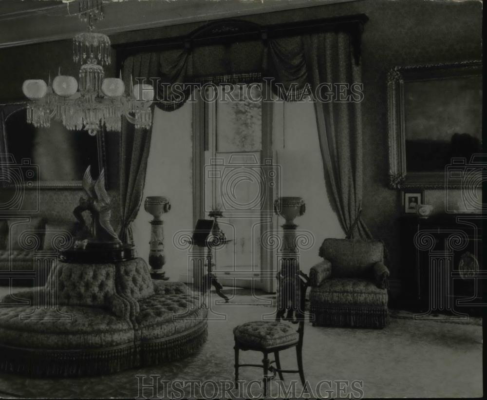 1936 Press Photo The formal parlor, of which a secretary of state once observed - Historic Images