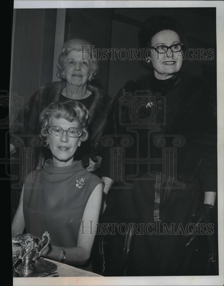 1967 Press Photo Mrs Cecil Fuller & others for Musical Tea - spa06364 - Historic Images