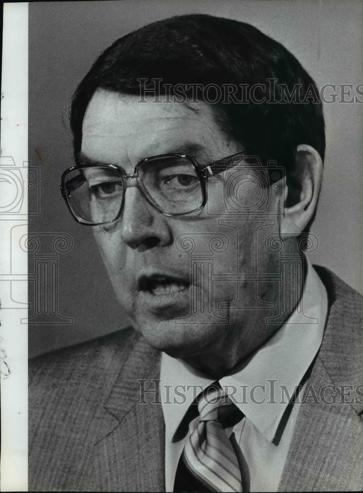 1983 Press Photo Gov. John Evans spa07149 Historic Images