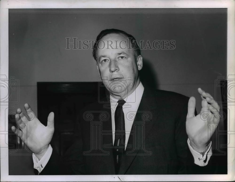 1963 Press Photo Congressman Wayne L. Hays spa10007 Historic Images