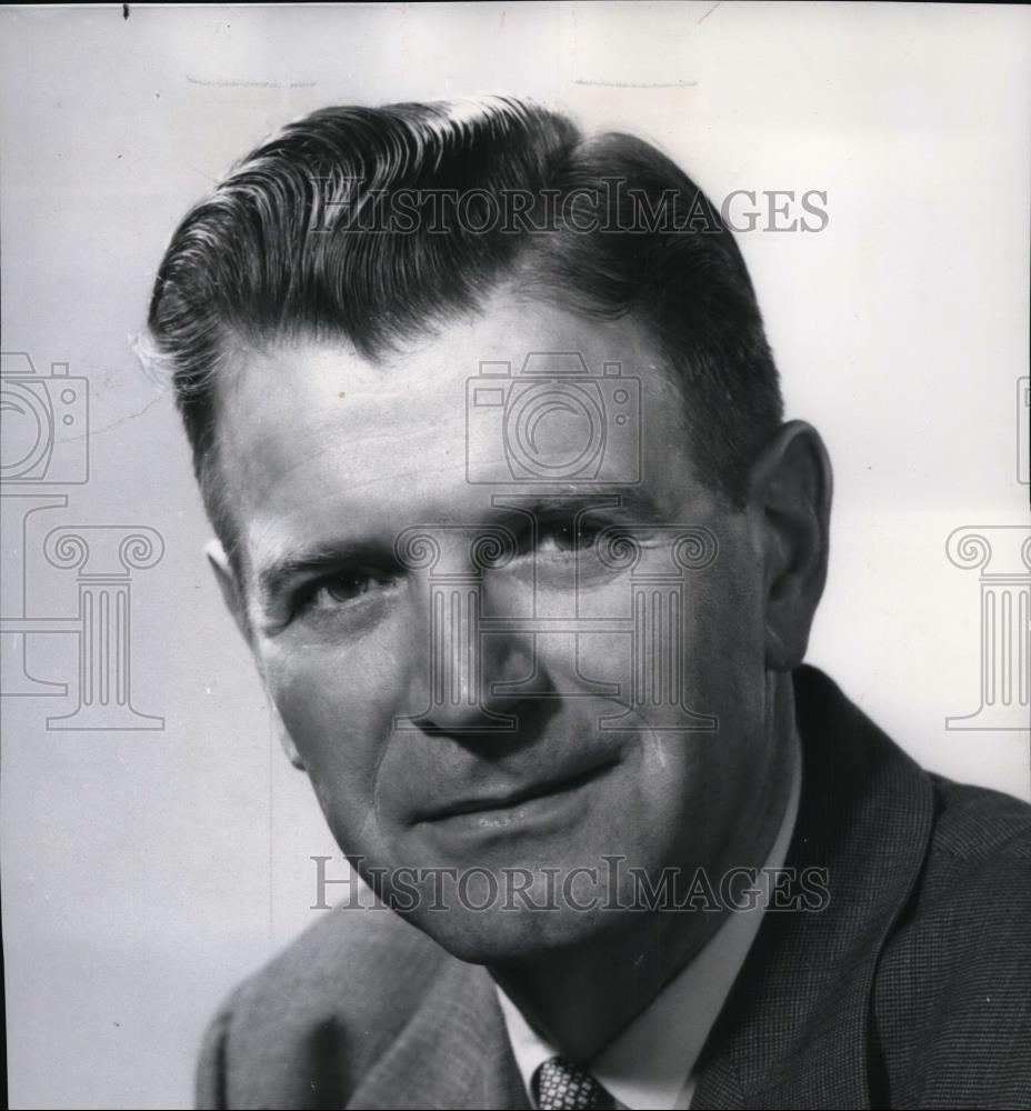 1959 Press Photo Dr. H. Dewayne Kreager director of the state dept. of commerce - Historic Images