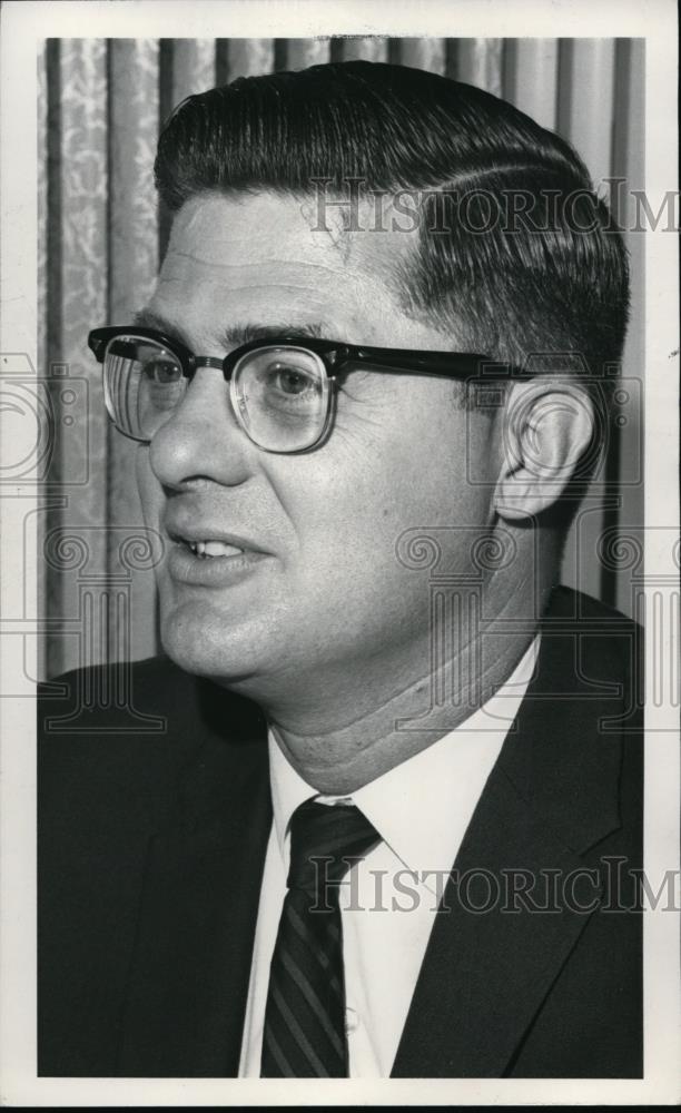 1966 Press Photo Jack F. Johnston, Chairman of the United Crusade - spa11272 - Historic Images