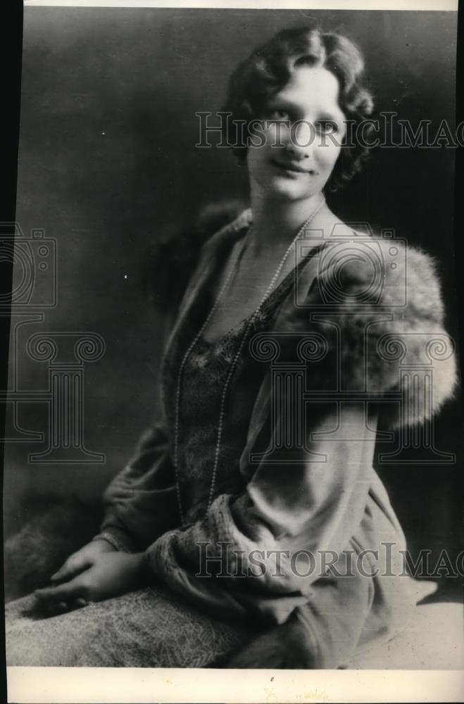 1934 Press Photo The Duchess of Brabant Wife of the Crown Prince of Belgium - Historic Images