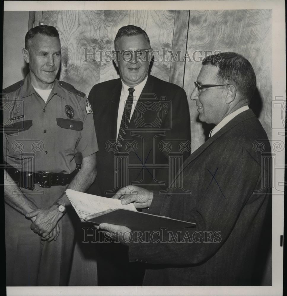 1967 Press Photo Capt. Stacy Mattson State Patrol - spa11646 - Historic ...