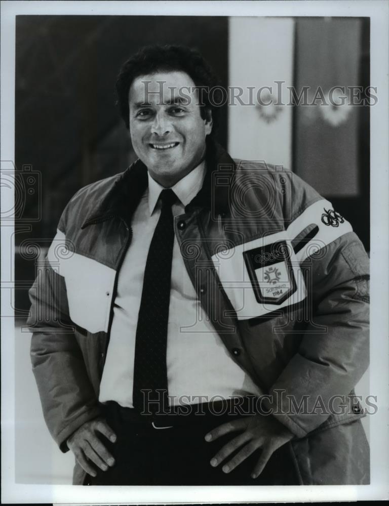 1984 Press Photo ABC Broadcaster Al Michaels - spa11838 - Historic Images