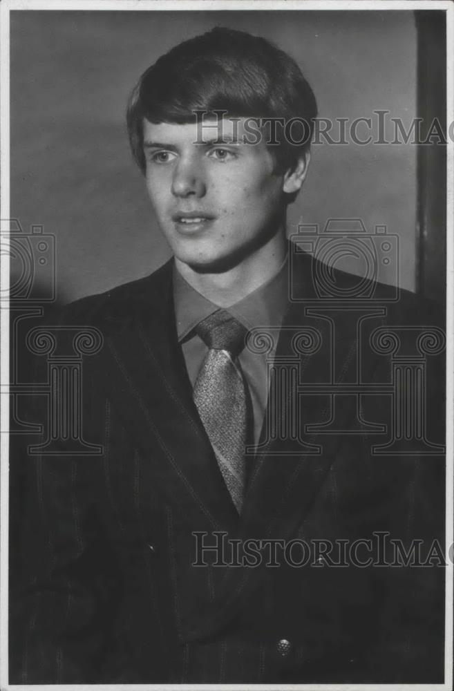 1971 Press Photo Robin Amend, Basketball player - sps03401 - Historic Images