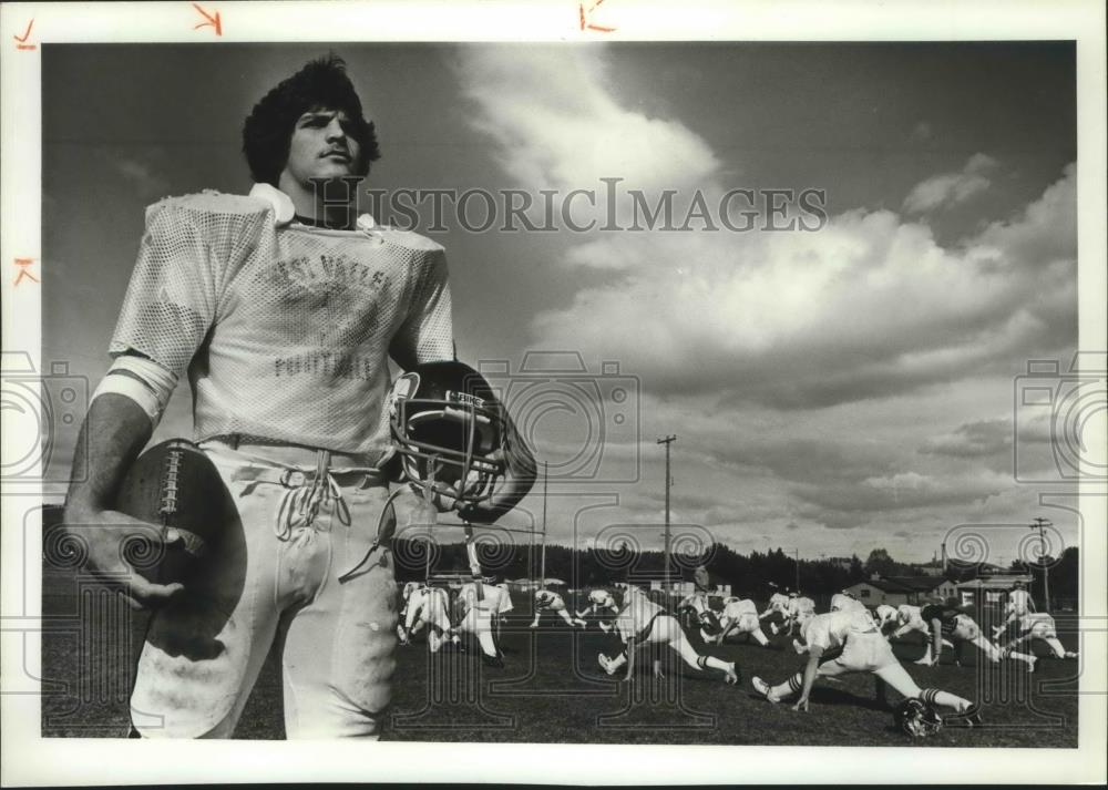 1982 Press Photo West Valley football player, Joe Kane - sps03011 - Historic Images