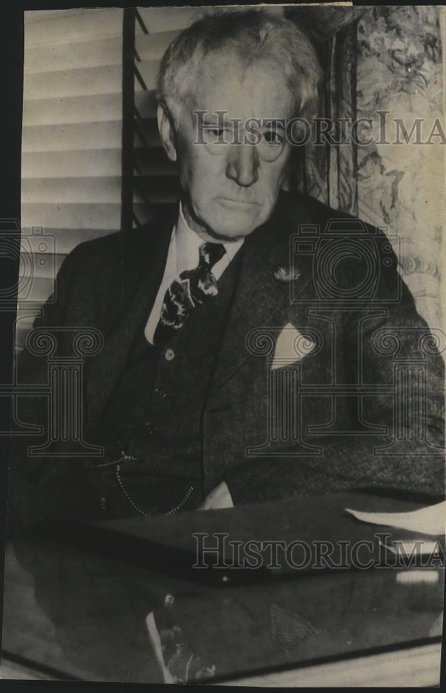 1939 Press Photo Baseball, Judge Kenesaw Mountain Landis - sps03583 - Historic Images