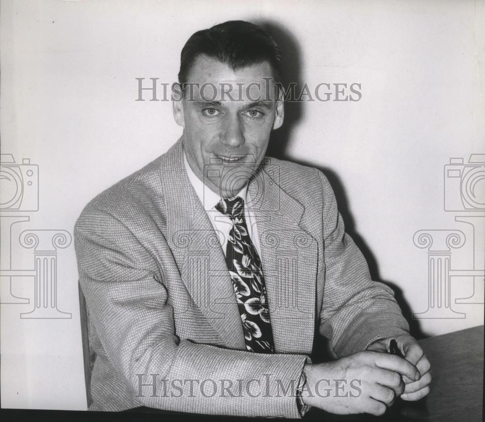 1952 Press Photo Al Kircher of the Washington State College Football Program - Historic Images