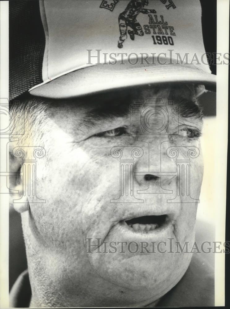 1980 Press Photo Football manager, J.D. Covington - sps03448 - Historic Images