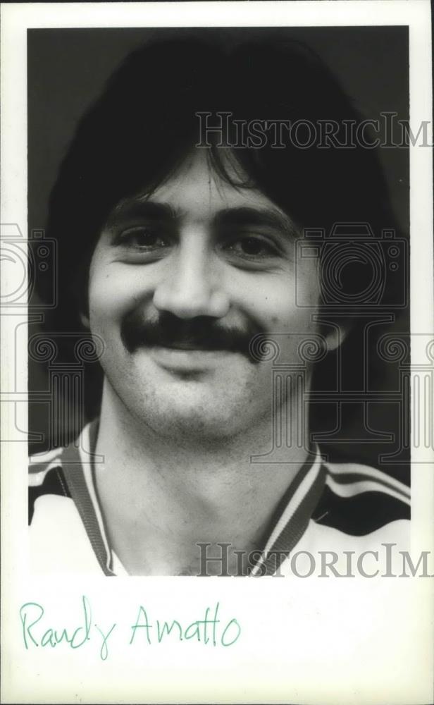 1983 Press Photo Hockey player, Randy Amatto - sps03398 - Historic Images