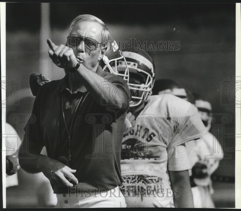 Press Photo East Valley football coach, Jim Clements - sps02977 - Historic Images