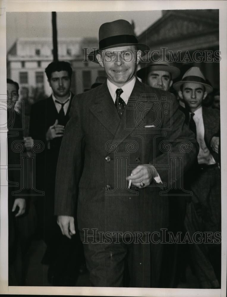 1938 Press Photo New York Witness in U.S. Spy Plot Trial NYC - neny07540 - Historic Images