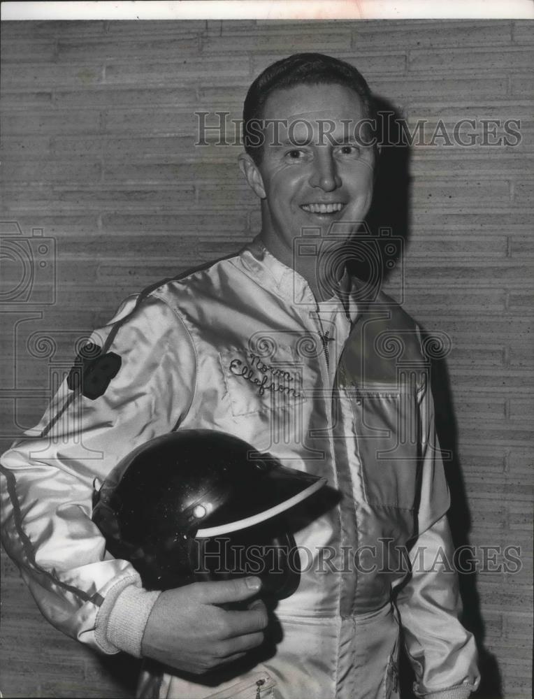 1968 Press Photo Auto racing driver, Norm Ellefson - sps02816 - Historic Images