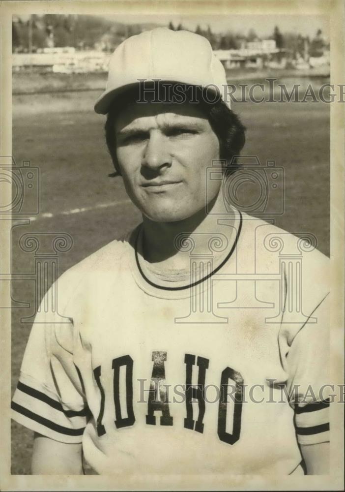 1977 Press Photo Idaho baseball player, Mark Harris - sps03370 - Historic Images