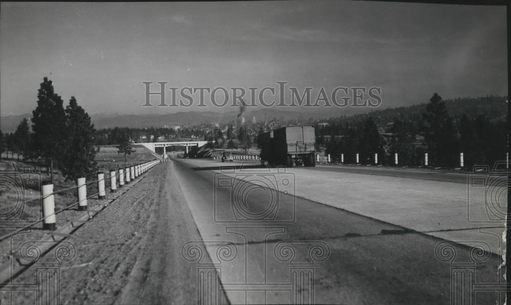 1938 Press Photo Sunset highway - spa52503 - Historic Images