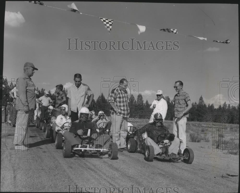 1960 Press Photo Go Carts- Auto Racing - spa53341 - Historic Images