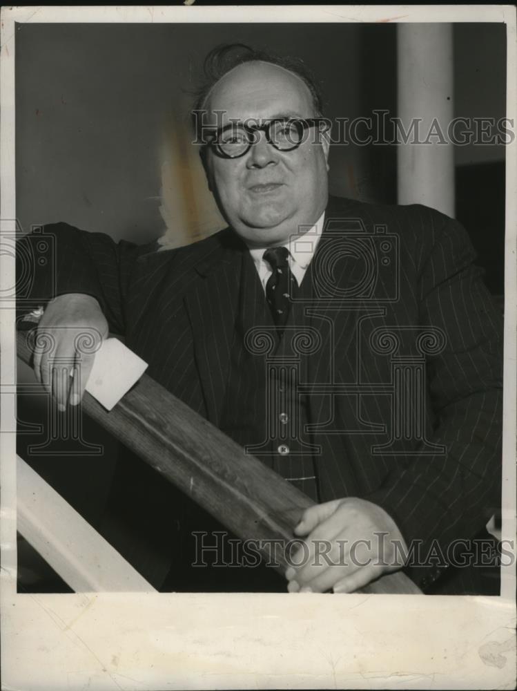 1947 Press Photo Premier Paul Henri Spaak of Belgians - neo01499 - Historic Images