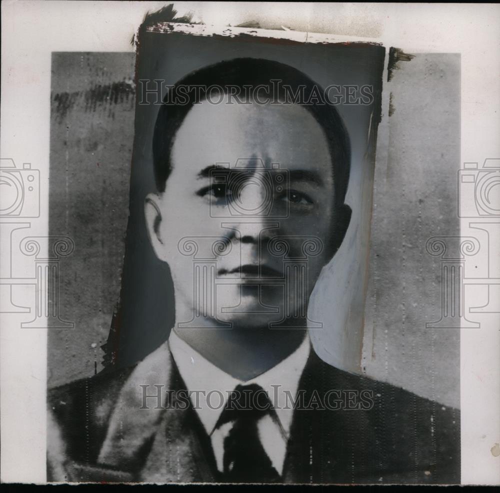 1954 Press Photo Soviet Diplomat Yuri Rastovorov - neo01863 - Historic Images