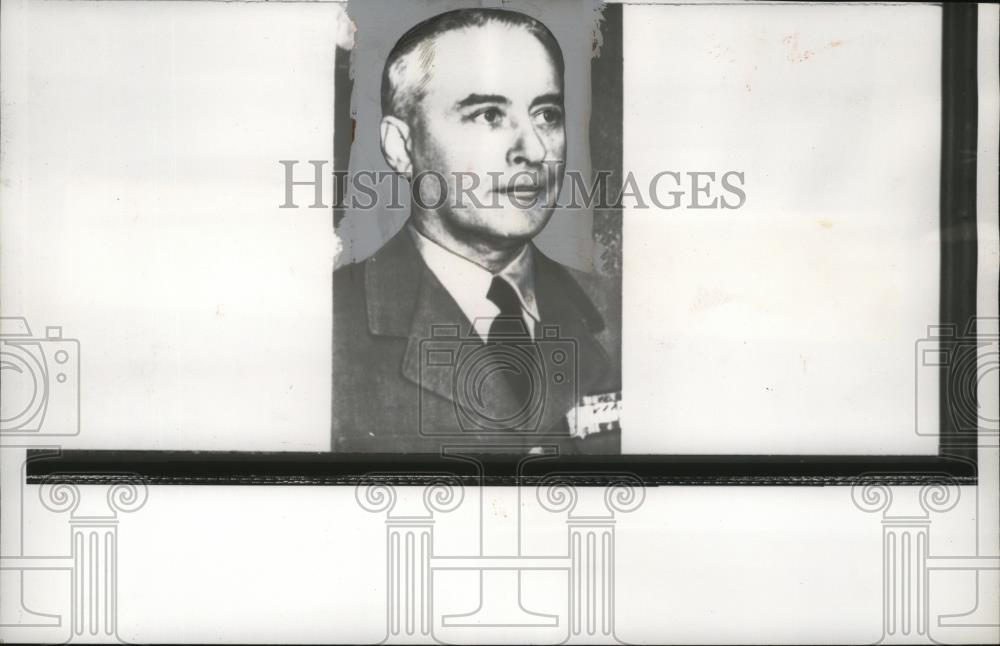 1958 Press Photo General Lorilott New French Army Chief - neo04069 - Historic Images