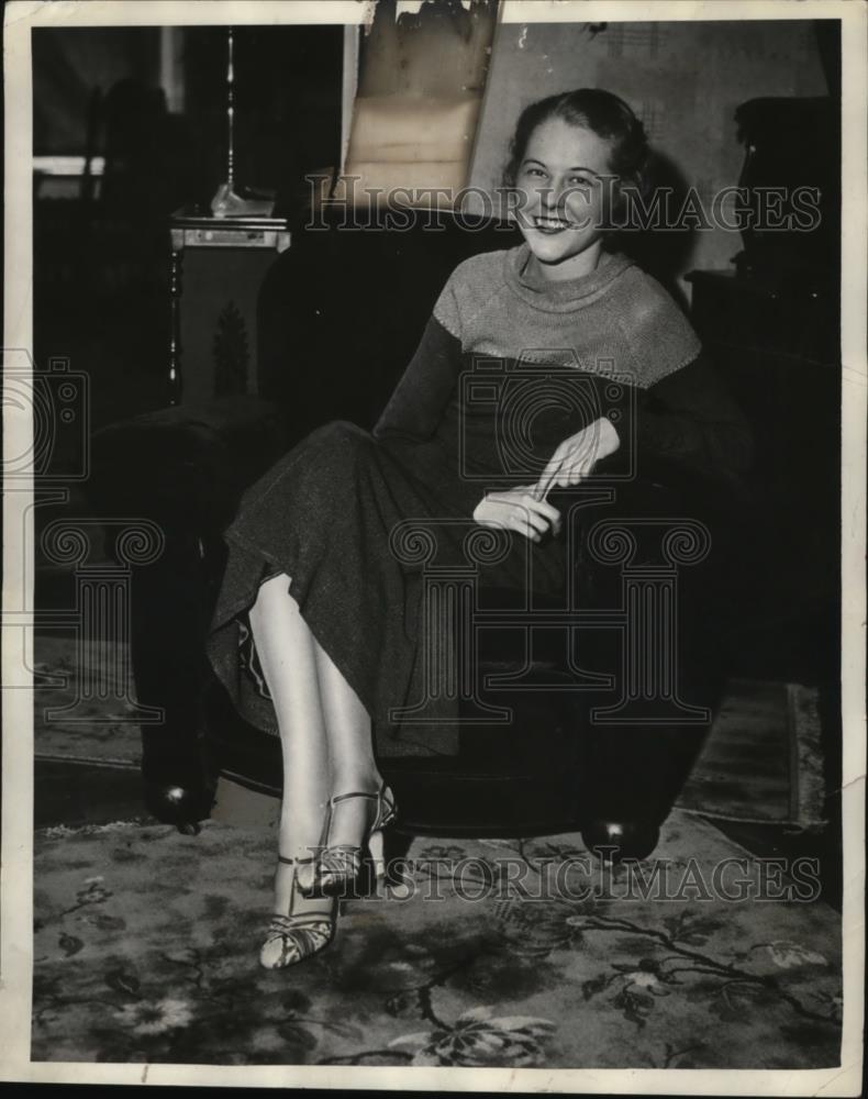 1934 Press Photo Mrs. William Hepburn nee Irene Reed - neo04716 - Historic Images