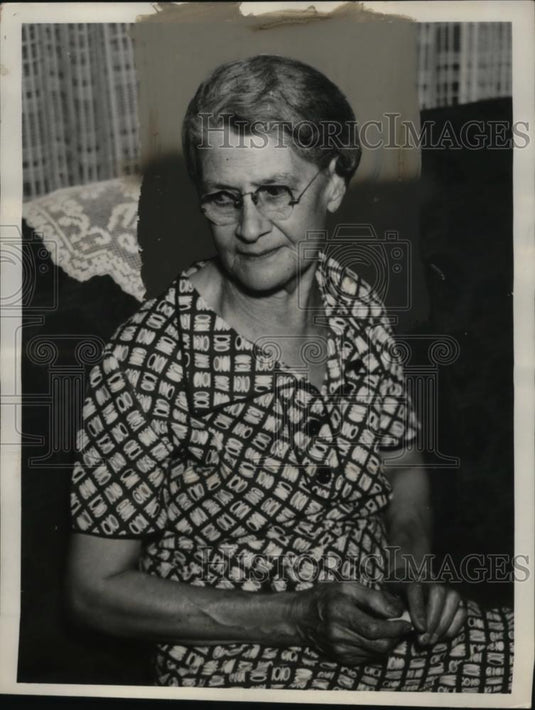 1937 Press Photo Rose Evans  - neo04865 - Historic Images