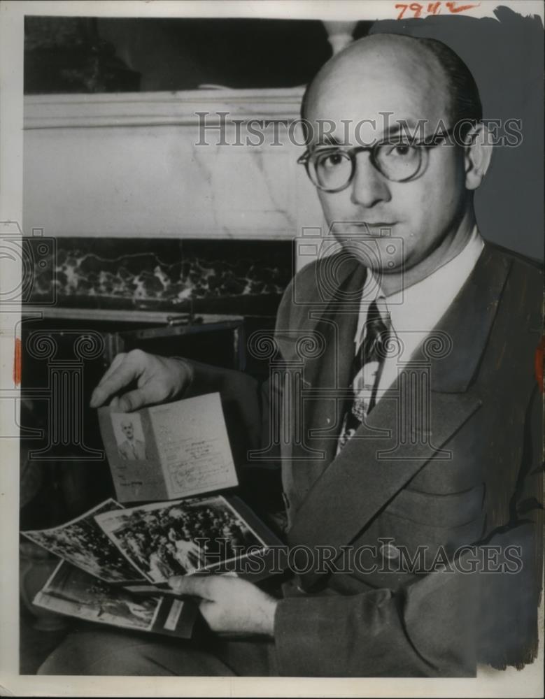 1955 Press Photo Former Army Lieutenant Aldo Scardi - neo05099 - Historic Images