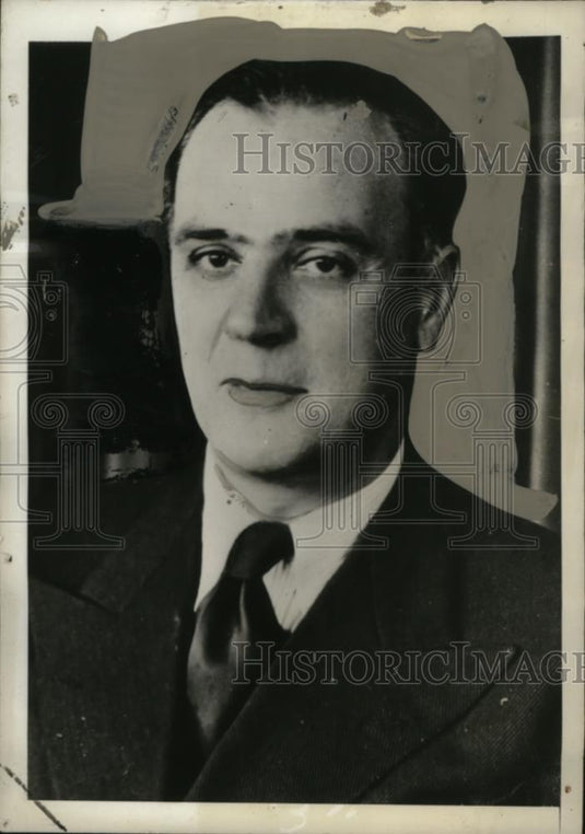 1939 Press Photo Grigore Gafencu of Rumania Consented to Obey German Summons - Historic Images
