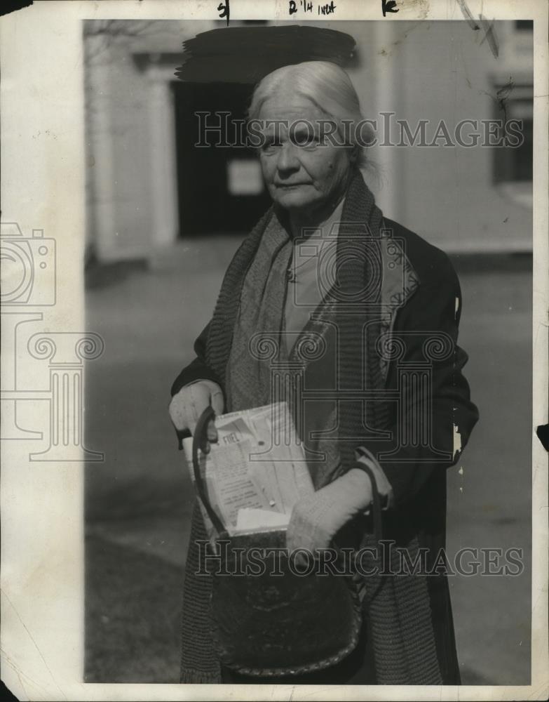 1927 Press Photo Mrs. William Glendover Evans - neo06432 - Historic Images