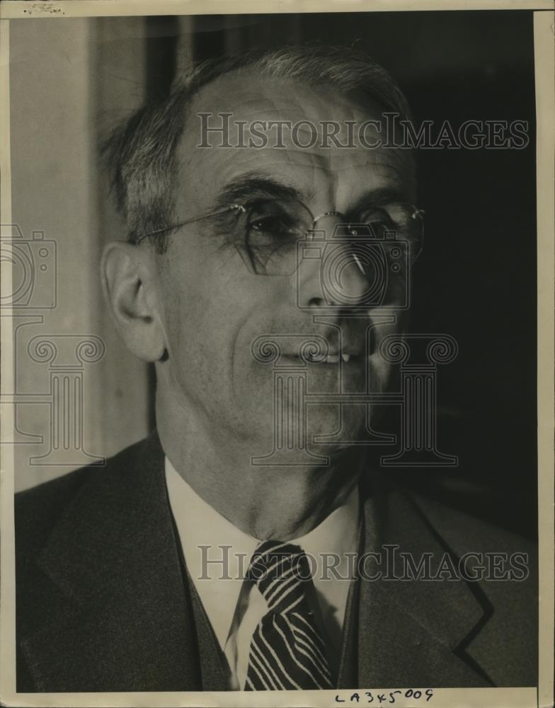 1936 Press Photo Frank Arbuckle, Friend of Dr. Francis Townsend - neo07292 - Historic Images