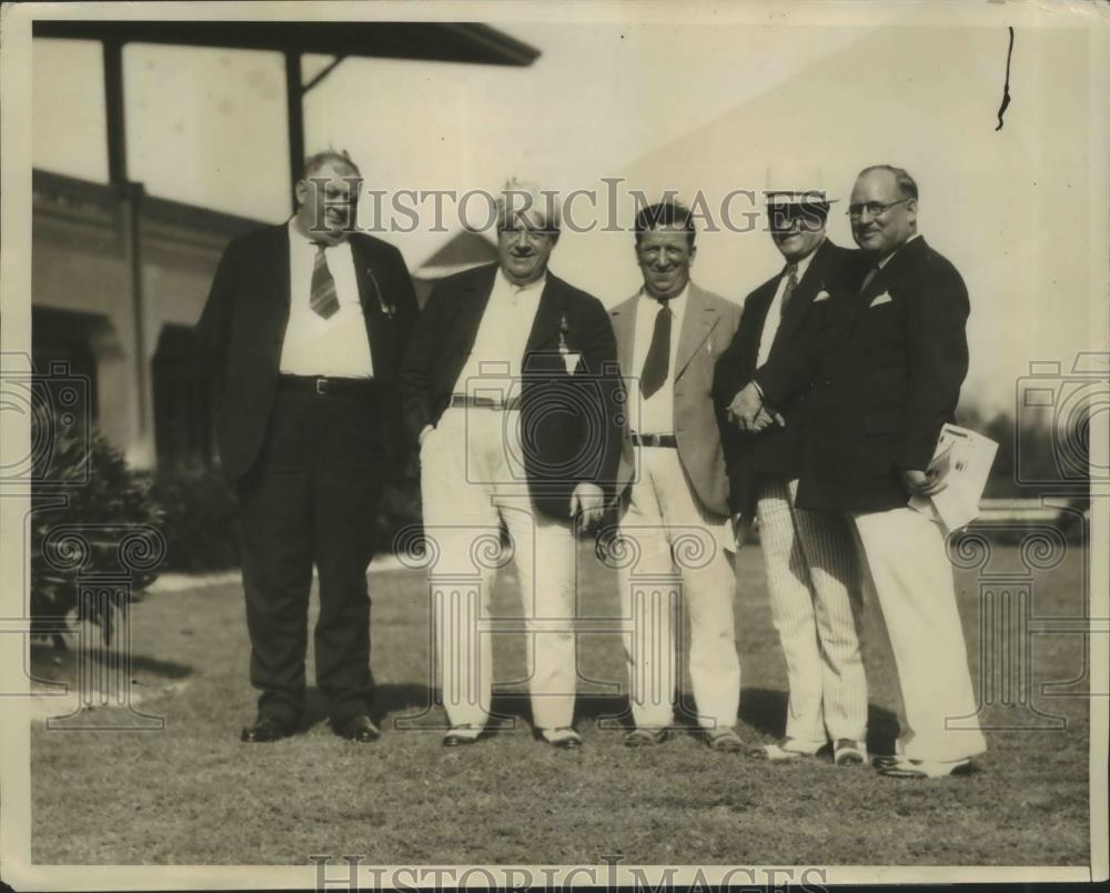 1932 Press Photo Group of Unknown Men - nef65068 - Historic Images